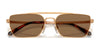 Ralph Lauren RL7092 Sunglasses | Size 58 / Shiny Antique Gold / Light Brown (3N 15.6%) №915373