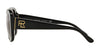 Ralph Lauren RL8144 Sunglasses | Size 56 / Shiny Black №50018G / Gradient Grey (3N 13%)