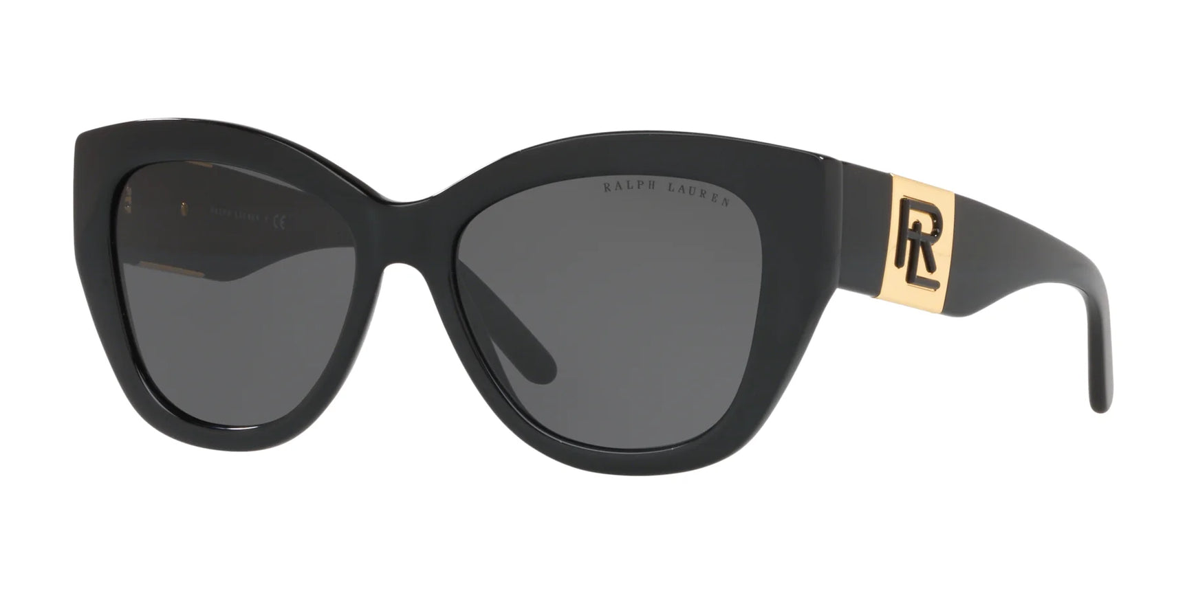 Ralph Lauren RL8175 Sunglasses Shiny Black / Dark Grey Ralph Lauren RL8175 Sunglasses Shiny Black / Dark Grey