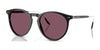 Ralph Lauren RL8181P Sunglasses | Size 53 / Shiny Black / Solid Purple (Polarized) (3P 13.24%) №50011A