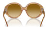 Ralph Lauren RL8188Q Sunglasses | Size 56 / Light Havana / Gradient Yellow (2N 31.6%) №60832L