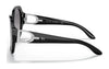 Ralph Lauren RL8202B Sunglasses | Size 57 / Shiny Black / Gradient Dark Purple/Grey (2N 20%) №5001V6