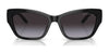 Ralph Lauren THE AUDREY RL8206U Sunglasses | Size 57 / Cream Horn / Gradient Brown (3N 16%) №608413