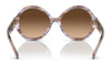 Ralph Lauren THE FARRAH RL8207U Sunglasses | Size 55 / Shiny Black / Dark Grey (3N 10%) №500187