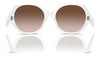 Ralph Lauren RL8208 Sunglasses | Size 55 / Shiny Black / Gradient Blue Mirror Silver (2N 20%) №5001V6
