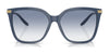 Ralph Lauren THE JACQUIE RL8209 Sunglasses | Size 57 / Shiny Black / Gradient Grey (3N 13%) №50018G