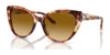 Ralph Lauren RL8215BU Sunglasses | Size 56 / Havana / Gradient Yellow (2N 31.6%) №60932L