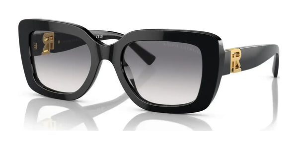Ralph Lauren THE NIKKI RL8217U Sunglasses | Size 55 / Black / Gradient Purple (2N 38.7%) №500179