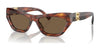 Ralph Lauren THE KIERA RL8218U Sunglasses | Size 55 / Striped Havana / Brown (3N 14.5%) №500773