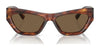 Ralph Lauren THE KIERA RL8218U Sunglasses | Size 55 / Brown Oyster / Brown (3N 14.5%) №610673