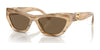 Ralph Lauren THE KIERA RL8218U Sunglasses | Size 55 / Brown Oyster / Brown (3N 14.5%) №610673