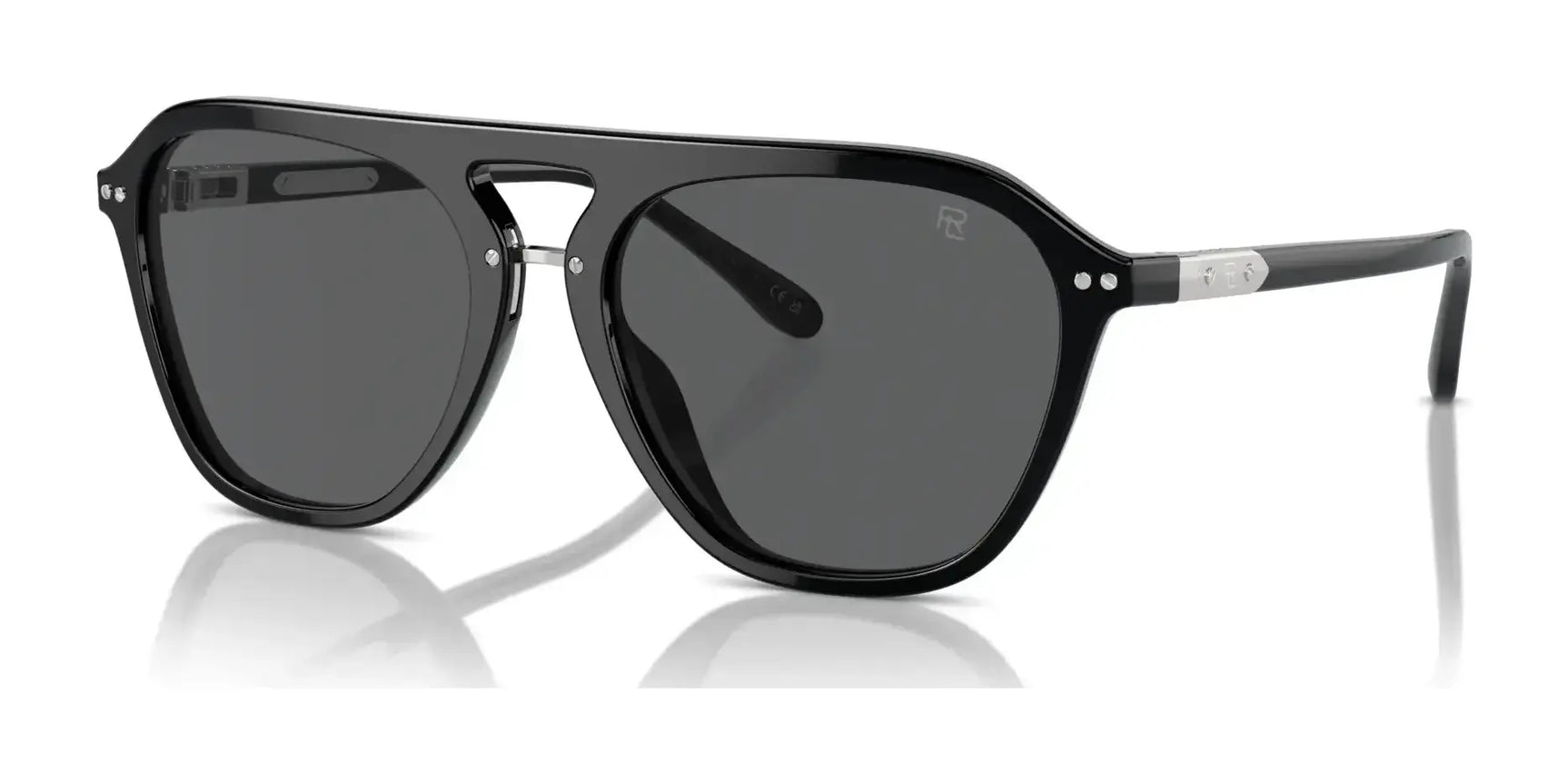 Ralph Lauren THE HUGH RL8219U Sunglasses Black / Grey Ralph Lauren THE HUGH RL8219U Sunglasses Black / Grey