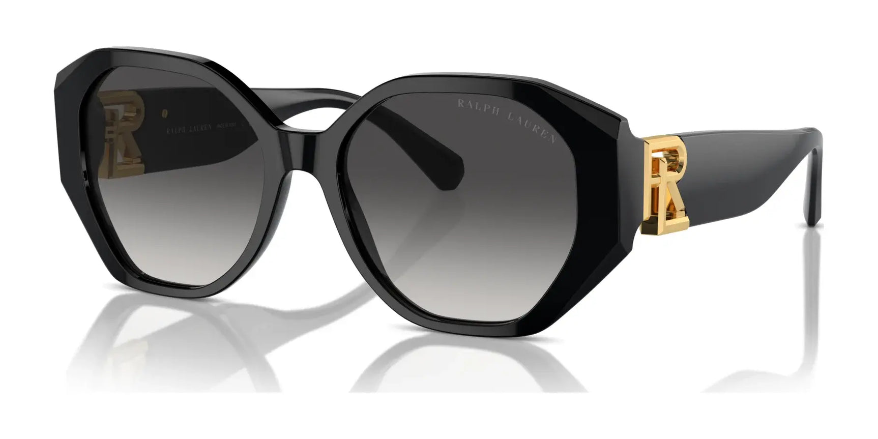 Ralph Lauren THE JULIETTE RL8220 Sunglasses Black / Grey Gradient Ralph Lauren THE JULIETTE RL8220 Sunglasses Black / Grey Gradient