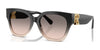 Ralph Lauren THE OVERSZED RICKY RL8221 Sunglasses | Size 55 / Shiny Grad Black/Transp Beige / Pink Gradient Grey (2N 36.7%) №60223B