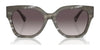 Ralph Lauren THE OVERSZED RICKY RL8221 Sunglasses | Size 55 / Black / Grey Gradient (3N 13.2%) №50018G