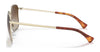 Ralph RA4136 Sunglasses | Size 57 / Shiny Pale Gold №911613 / Gradient Brown (3N 16%)