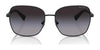 Ralph RA4141 Sunglasses | Size 58 / Shiny Black №90038G / Gradient Grey (3N 13%)