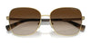 Ralph RA4141 Sunglasses | Size 58 / Shiny Black №90038G / Gradient Grey (3N 13%)