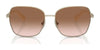 Ralph RA4141 Sunglasses | Size 58 / Shiny Black №90038G / Gradient Grey (3N 13%)