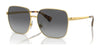 Ralph RA4142 Sunglasses | Size 59 / Shiny Gold / Grey Gradient (Polarized) (3P 13%) №9004T5