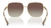 Ralph RA4142 Sunglasses | Size 59 / Shiny Pale Gold / Brown Mirror Gradient (2N 26.8%) №9116B8