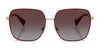 Ralph RA4142 Sunglasses | Size 59 / Shiny Pale Gold / Brown Mirror Gradient (2N 26.8%) №9116B8