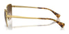 Ralph RA4143 Sunglasses | Size 57 / Shiny Gold / Gradient Brown (3N 14.2%) №900413