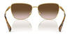 Ralph RA4143 Sunglasses | Size 57 / Shiny Gold / Gradient Brown (3N 14.2%) №900413
