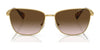 Ralph RA4143 Sunglasses | Size 57 / Shiny Gold / Gradient Brown (3N 14.2%) №900413