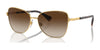 Ralph RA4146 Sunglasses | Size 58 / Shiny Gold / Gradient Brown (3N 16%) №900413