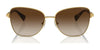 Ralph RA4146 Sunglasses | Size 58 / Shiny Gold / Gradient Brown (3N 15.8%) №945813