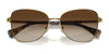 Ralph RA4146 Sunglasses | Size 58 / Shiny Gold / Gradient Brown (3N 15.8%) №945813
