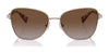 Ralph RA4146 Sunglasses | Size 58 / Shiny Gold / Gradient Brown (3N 15.8%) №945813