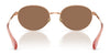 Ralph RA4148 Sunglasses | Size 55 / Rose Gold / Brown (3N 9%) №942773