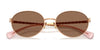 Ralph RA4148 Sunglasses | Size 55 / Rose Gold / Brown (3N 9%) №942773