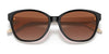 Ralph RA5128 Sunglasses | Size 55 / Shiny Black On Nude №109013 / Gradient Brown (2N 26.5%)