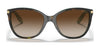Ralph RA5160 Sunglasses | Size 57 / Shiny Black / Gradient Grey (3N 15.2%) №501/11