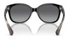 Ralph RA5191 Sunglasses | Size 55 / Shiny Black / Gradient Grey (Polarized) (3P 13%) №5001T3