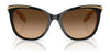 Ralph RA5203 Sunglasses | Size 54 / Black / Gradient Brown (3N 14.2%) №109013