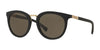 Ralph RA5207 Sunglasses | Size 52 / Matte Black №105873 / Brown (3N 12%)