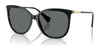 Ralph RA5248 Sunglasses | Size 56 / Shiny Black / Dark Grey (Polarized) (3P 10%) №500181