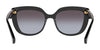 Ralph RA5254 Sunglasses | Size 54 / Shiny Black №50018G / Grey Gradient (3N 15.2%)