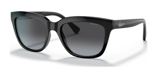 Ralph RA5261 Sunglasses | Size 53 / Shiny Black №50018G / Gradient Grey (3N 15.2%)