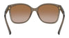 Ralph RA5268 Sunglasses | Size 56 / Shiny Transparent Brown №588313 / Light Brown Gradient Dark Brown (2N 25.5%)