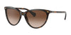 Ralph RA5270 Sunglasses | Size 55 / Shiny Dark Havana №500313 / Gradient Brown (3N 16%)