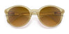 Ralph RA5273 Sunglasses | Size 53 / Shiny Pinot Grigio №57562L / Gradient Amber (2N 23.8%)