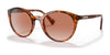 Ralph RA5273 Sunglasses | Size 53 / Shiny Sponged Brown Havana №588513 / Gradient Brown/Pink (2N 33.7%)