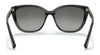 Ralph RA5274 Sunglasses | Size 56 / Shiny Black / Gradient Grey (Polarized) (3P 13%) №5001T3