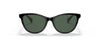 Ralph RA5275 Sunglasses | Size 55 / Shiny Black On Dark Havana №591871 / Green (3N 14.0%)