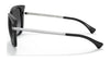 Ralph RA5276 Sunglasses | Size 56 / Black With Matte Black Details №50018G / Gradient Grey (3N 15.2%)